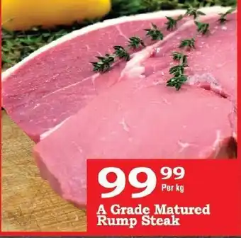 Oxford Freshmarket A Grade Matured Rump Steak offer