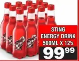 Advance Cash n Carry Sting Energy Drink offer