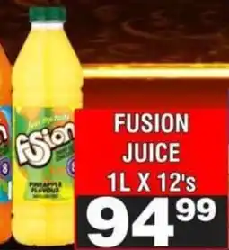 Advance Cash n Carry Fusion Juice offer