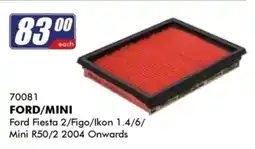 Goldwagen FORD/MINI Air Filter offer