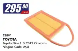 Goldwagen TOYOTA Air Filter offer