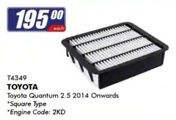 Goldwagen TOYOTA Toyota Quantum 2.5 2014 Onwards offer