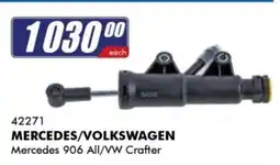 Goldwagen MERCEDES/VOLKSWAGEN offer
