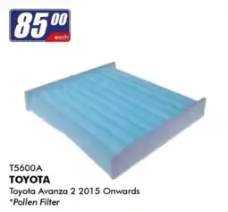 Goldwagen TOYOTA Pollen Filter offer