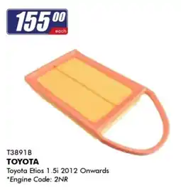 Goldwagen TOYOTA Air Filter offer