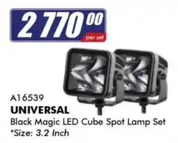 Goldwagen Universal Black Magic LED Cube Spot Lamp Set offer