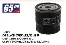 Goldwagen febi oil filter offer