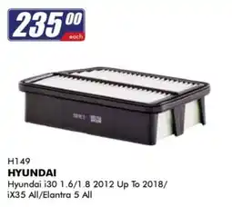 Goldwagen HYUNDAI Air Filter offer