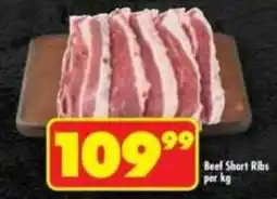 Shoprite Beef Short Ribs offer