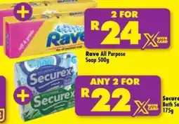 Shoprite Rave All Purpose Soap offer