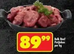Shoprite Bulk Beef Porjekos offer