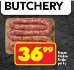 Shoprite Frozen Chicken Sizzler offer