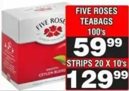 Advance Cash n Carry Five Roses Teabags offer