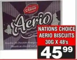 Advance Cash n Carry Nations Choice AERIO BISCUITS offer