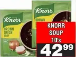 Advance Cash n Carry Knorr Brown Onion Soup offer