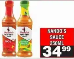 Advance Cash n Carry Nando's Peri-Peri Sauce offer