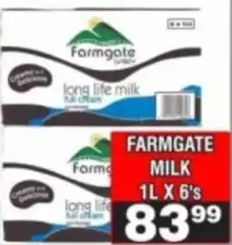 Advance Cash n Carry Farmgate long life milk offer
