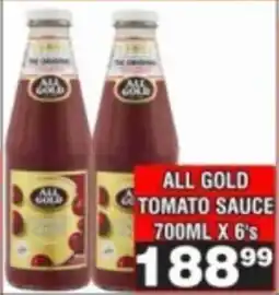 Advance Cash n Carry All Gold Tomato Sauce offer