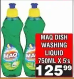 Advance Cash n Carry MAQ Dish Washing Liquid offer