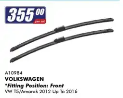 Goldwagen VOLKSWAGEN WINDSCREEN WIPER offer