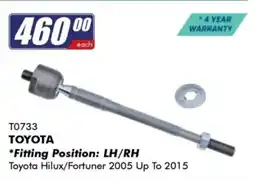 Goldwagen TOYOTA Tie Rod offer
