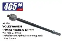 Goldwagen VOLKSWAGEN Steering Rack offer