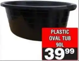 Advance Cash n Carry PLASTIC OVAL TUB offer