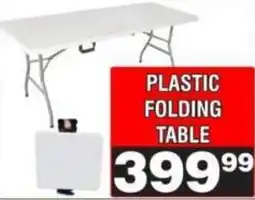 Advance Cash n Carry Plastic Folding Table offer