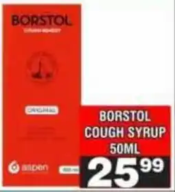 Advance Cash n Carry BORSTOL COUGH SYRUP offer