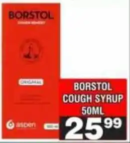 Advance Cash n Carry BORSTOL COUGH SYRUP offer