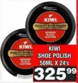 Advance Cash n Carry KIWI SHOE POLISH offer