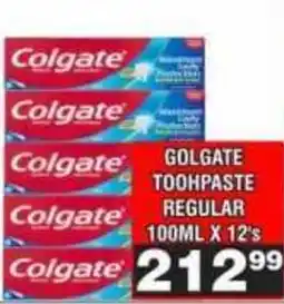 Advance Cash n Carry Colgate Toothpaste Regular offer