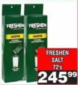 Advance Cash n Carry FRESHEN SALT offer