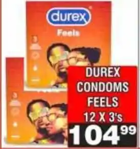 Advance Cash n Carry Durex Condoms Feels offer