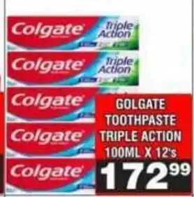 Advance Cash n Carry Colgate Toothpaste Triple Action offer