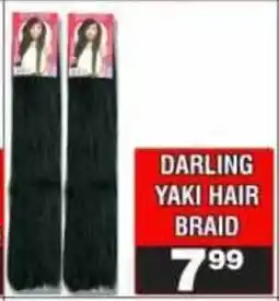 Advance Cash n Carry Darling Yaki Hair Braid offer