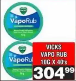 Advance Cash n Carry Vicks VapoRub offer