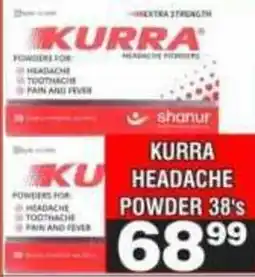 Advance Cash n Carry Kurra Headache Powder offer