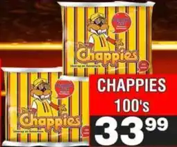 Advance Cash n Carry Chappies 100's offer