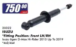 Goldwagen ISUZU Shock Absorber offer