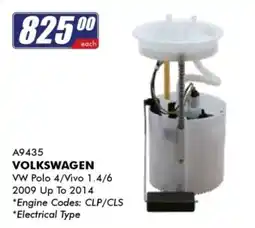 Goldwagen VOLKSWAGEN Fuel Pump offer