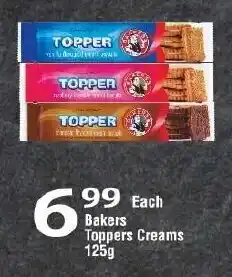 Oxford Freshmarket Bakers Topper Creams 125g offer