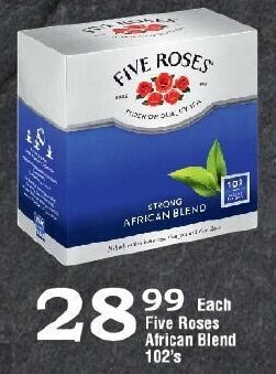 Oxford Freshmarket Five Roses African Blend 102's offer