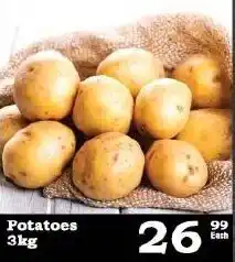 Oxford Freshmarket Potatoes 3kg offer