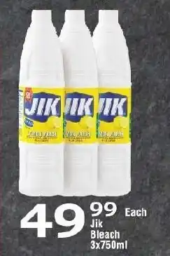 Oxford Freshmarket Jik Bleach 3x750ml offer
