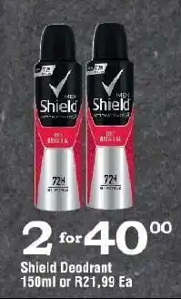 Sheild Deodrant 150ml