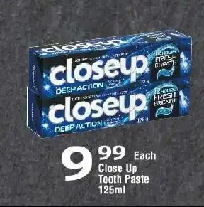 Oxford Freshmarket Close-Up Tooth Paste 125g offer