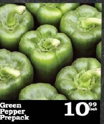 Oxford Freshmarket Green Pepper Prepack offer