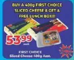 M.A Powertrade First Choice Sliced Cheese Assorted offer