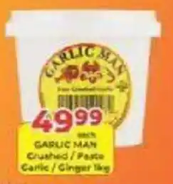 Garlic Man Crushed / Paste